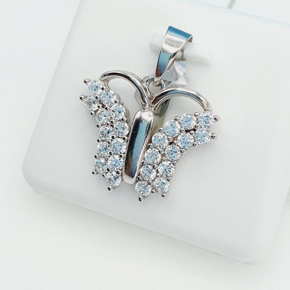 "925 Sterling Silver Cubic Zirconia Pendant, U19254761 - Picture 7 of 11